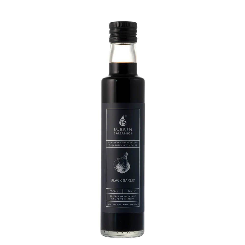 Burren Balsamics Black Garlic Infused Balsamic Vinegar 250ml